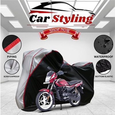 OliverX Waterproof Two Wheeler Cover for Bajaj(Platina, Multicolor)