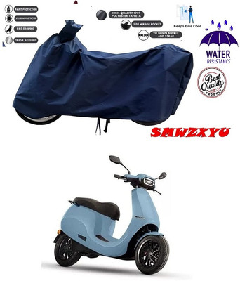 smwzxyu Waterproof Two Wheeler Cover for Ola(Blue)
