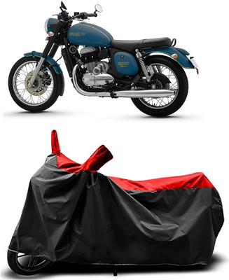 Fastak Two Wheeler Cover for JAWA(Forty Two, Red)