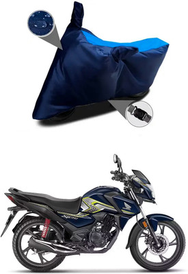 RRZ Two Wheeler Cover for Honda(SP125, Blue, Blue)