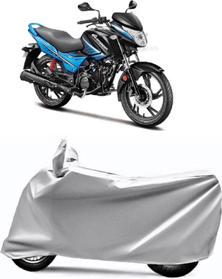 V VINTON Two Wheeler Cover for Hero(Glamour i3s, Grey)
