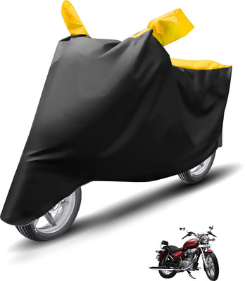 Caronix Waterproof Two Wheeler Cover for Royal Enfield(Thunderbird 500, Yellow)