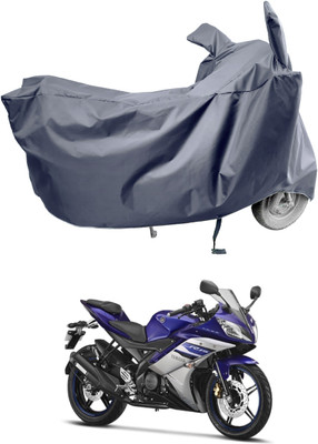 Amexride Two Wheeler Cover for Yamaha(YZF R15 Ver 2.0, Grey)