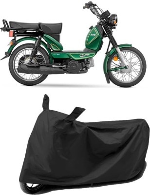 KEDIT Two Wheeler Cover for TVS(XL 100 Heavy Duty, Black)