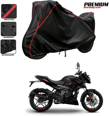 SThanaveX Two Wheeler Cover for Bajaj(Pulsar N160, Black)