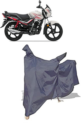 Amexride Two Wheeler Cover for TVS(Star City Plus BS6, Grey)