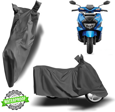 Autoinnovation Waterproof Two Wheeler Cover for Suzuki(Avenis 125, Grey)