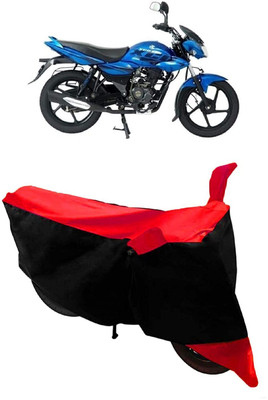 DeepShakshi AUTOMOTIVE Two Wheeler Cover for Bajaj(XCD 125cc, Red, Black)