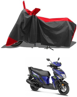 PAGORA Waterproof Two Wheeler Cover for Yamaha(Cygnus Ray ZR BS6, Red, Black)