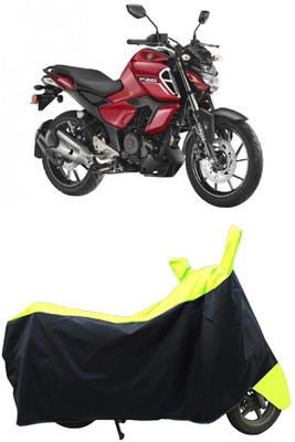 Coxtor Waterproof Two Wheeler Cover for Yamaha(FZ-S Fi Version 3.0 BS6, Yellow)