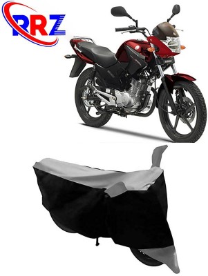 RRZ Waterproof Two Wheeler Cover for Yamaha(YBR 125, Black, Grey)