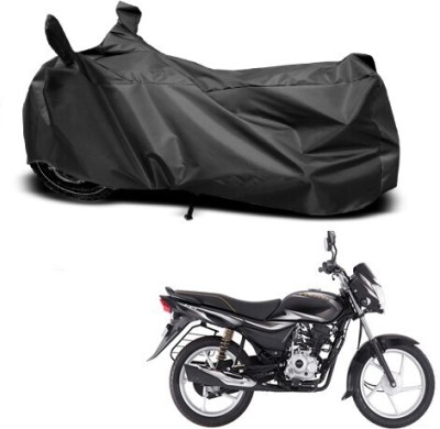 Mdstar Waterproof Two Wheeler Cover for Bajaj(Platina 100 DTS-i, Black)