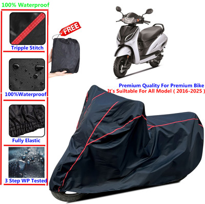 SThanaveX Waterproof Two Wheeler Cover for Honda(Activa 5G, Black)