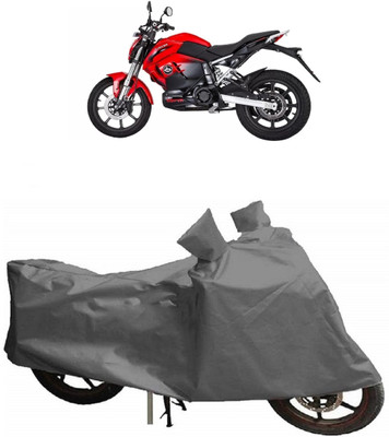 NEXTON Waterproof Two Wheeler Cover for Revolt(RV 400, Grey)