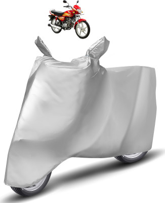 Caronix Two Wheeler Cover for Hero(HF Deluxe, Silver)