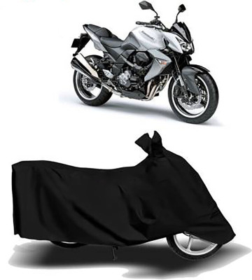 DeepShakshi AUTOMOTIVE Waterproof Two Wheeler Cover for Kawasaki(Z800, Black)