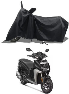 Tritika Waterproof Two Wheeler Cover for Hero(Activa 125, Black)