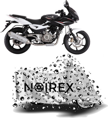 NOIREX Two Wheeler Cover for Bajaj(Pulsar 220F, Silver)