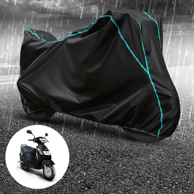 CODOKI Waterproof Two Wheeler Cover for Mahindra(Duro DZ, Black)