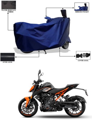 PAGORA Waterproof Two Wheeler Cover for KTM(250 Duke, Blue)