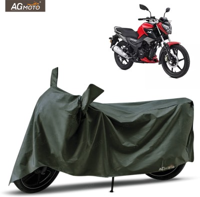 AG MOTO Two Wheeler Cover for TVS(Green)