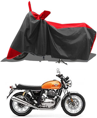 KEDIT Two Wheeler Cover for Royal Enfield(Interceptor 650, Red)