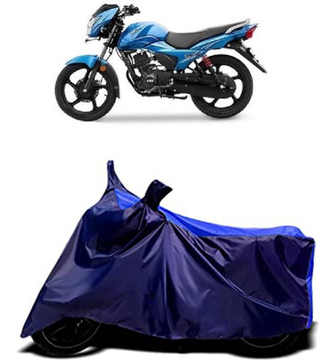 VESMEI Two Wheeler Cover for TVS(Victor New, Blue)