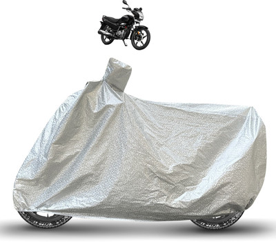 Caronix Waterproof Two Wheeler Cover for Hero(Super Splendor, Silver)
