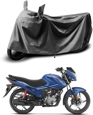 Gali Bazar Waterproof Two Wheeler Cover for Hero(Glamour Programmed FI BS6, Grey)