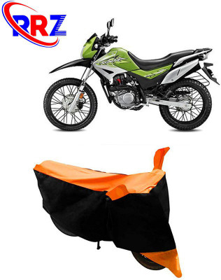 RRZ Waterproof Two Wheeler Cover for Hero(Impulse, Black, Orange)