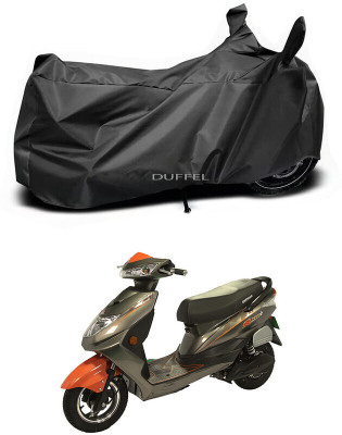 SK AUTO Two Wheeler Cover for Okinawa(Black)