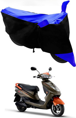 MMSSTAR Waterproof Two Wheeler Cover for Okinawa(Ridge, Blue, Black)