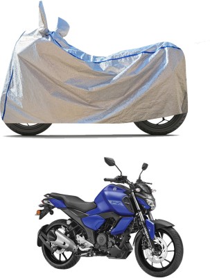 GOSHIV-car and bike accessories Waterproof Two Wheeler Cover for Yamaha(FZ-X, Silver)