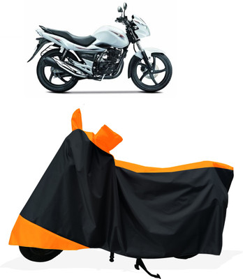 Tricway Two Wheeler Cover for Suzuki(GS 150R, Orange)