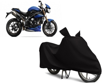 EGAL Two Wheeler Cover for Triumph(Speed Triple BS6, Black)