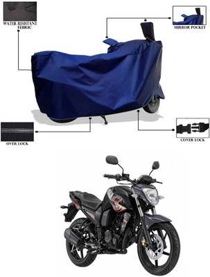 PAGORA Waterproof Two Wheeler Cover for Yamaha(FZ-S FI, Blue)