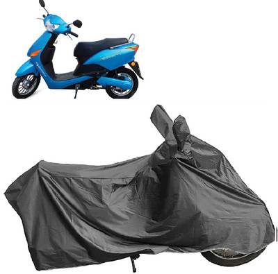 DIGGU Two Wheeler Cover for Hero(Electric Optima DX BS6, Grey)