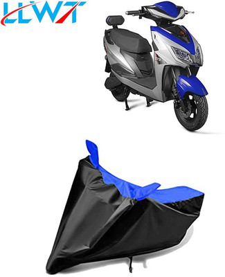 KPIND Waterproof Two Wheeler Cover for Universal For Bike(Yo, Black, Blue)