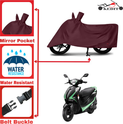 AASHTIK MART Two Wheeler Cover for Hero(Electric Photon, Maroon)