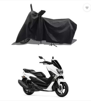 JVBRANGI Two Wheeler Cover for Yamaha(Motors E-Bike, Black)