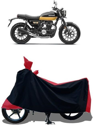 KEDIT Two Wheeler Cover for Honda(Hness CB350, Red)