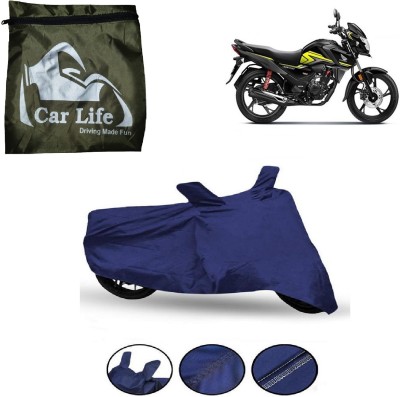 Car Life Waterproof Two Wheeler Cover for Honda(SP 125, Blue)