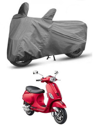 Genipap Two Wheeler Cover for Piaggio(Vespa SXL, Grey)