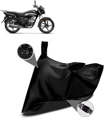 DeepShakshi AUTOMOTIVE Two Wheeler Cover for Hero(CD 110 Dream, Black)
