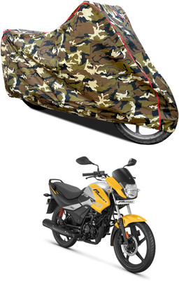 PAGORA Waterproof Two Wheeler Cover for Hero(Passion, Yellow)