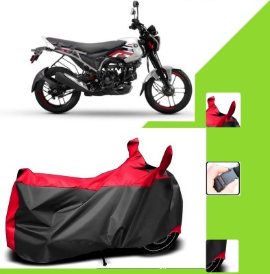 WMIZEXA Two Wheeler Cover for Universal For Bike(Freedom, Black, Red)