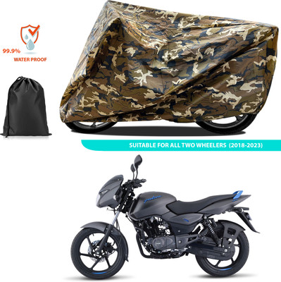 CODOKI Two Wheeler Cover for Bajaj(Pulsar 125 Neon BS6, Yellow)