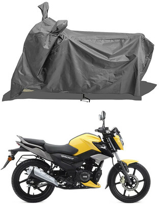 AG AutoHub Waterproof Two Wheeler Cover for TVS(Raider, Grey)