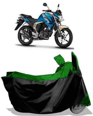 Amexride Two Wheeler Cover for Yamaha(FZ S FI (V 2.0), Blue, Green)
