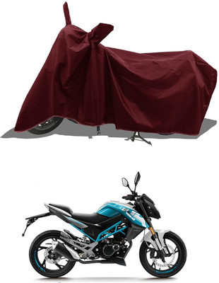 AESTRYD Two Wheeler Cover for CFMoto(150NK BS6, Maroon)